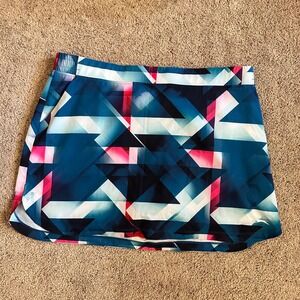 Slazenger Golf Skort Women's XXL Geometric Print Athletic Skirt